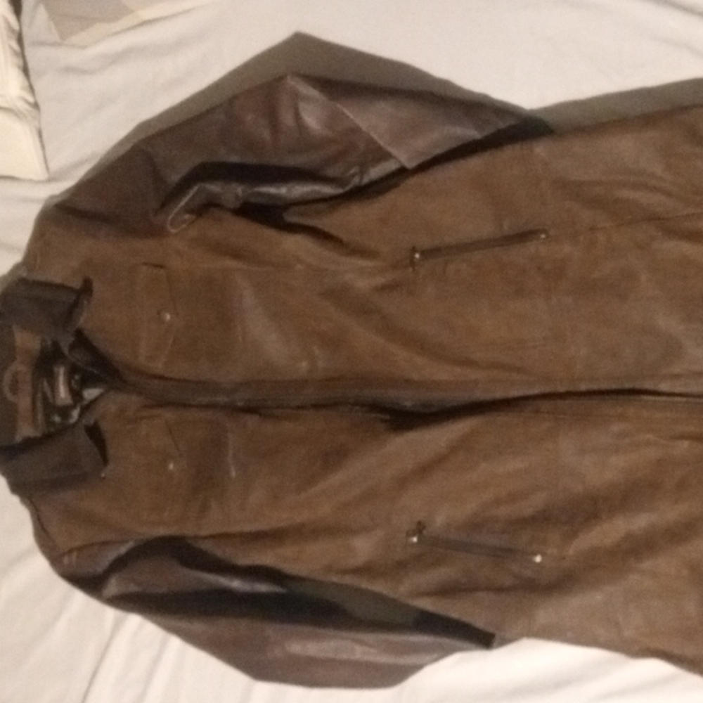 DANIER BROWN CHOCOLATE LEATHER SMALL/PETITE